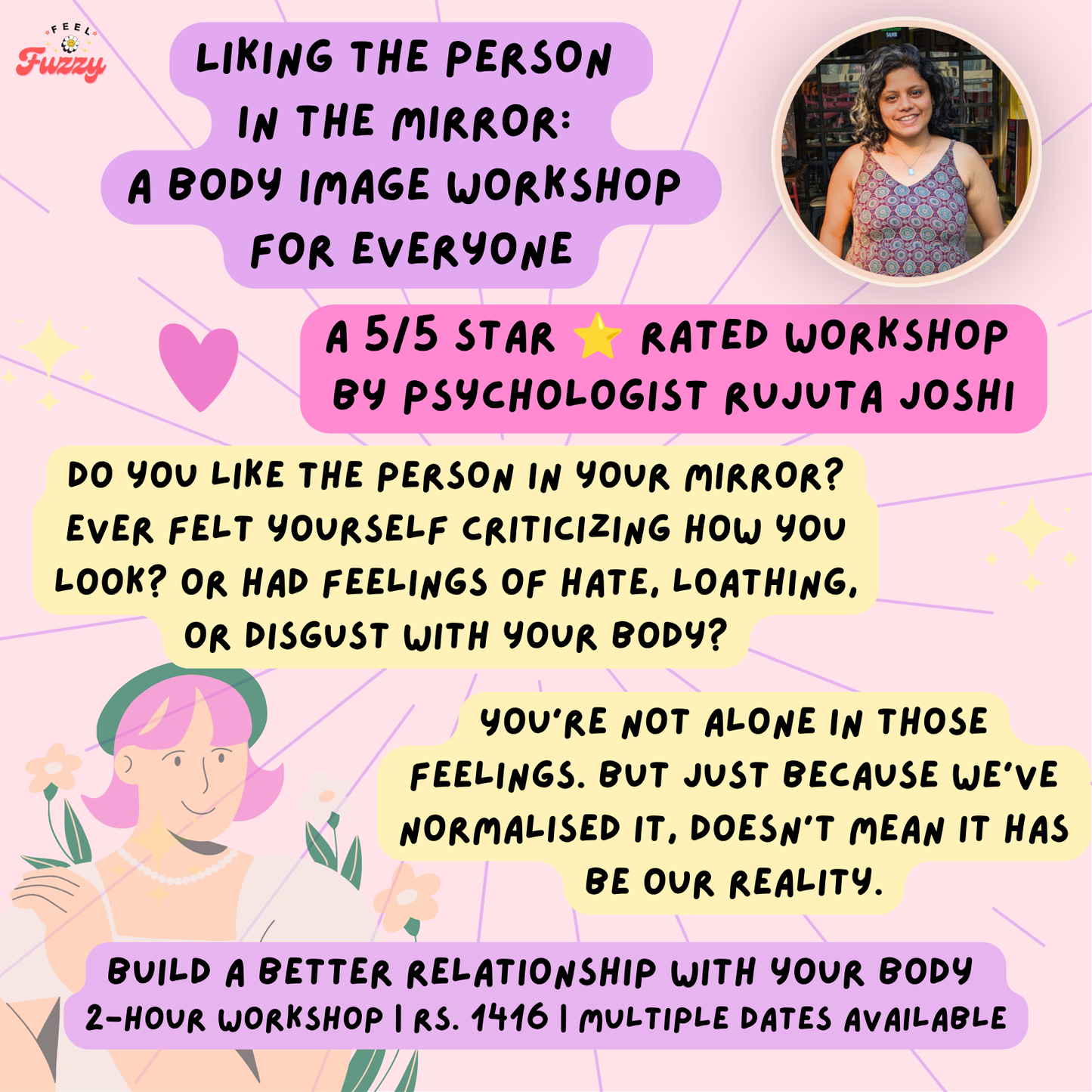 Liking the Person  in the Mirror: A Body Image Workshop