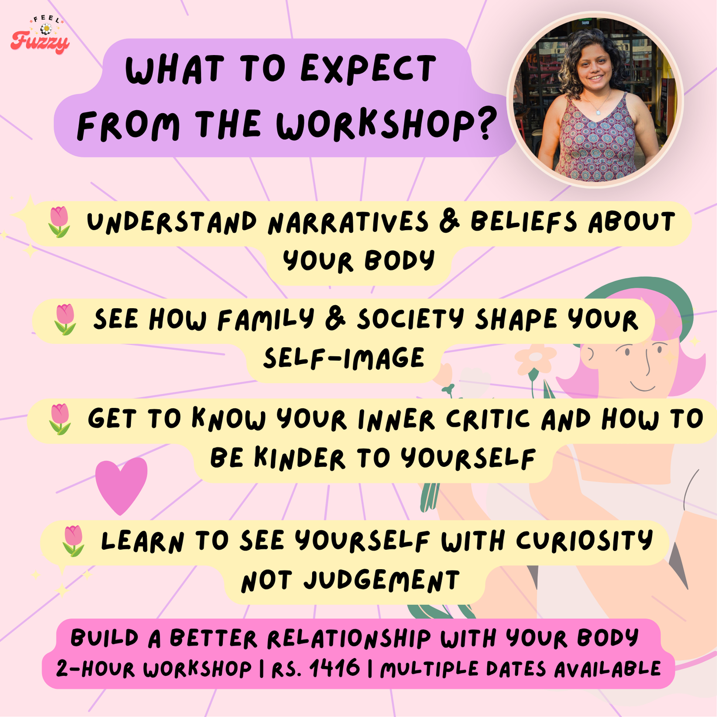 Liking the Person  in the Mirror: A Body Image Workshop