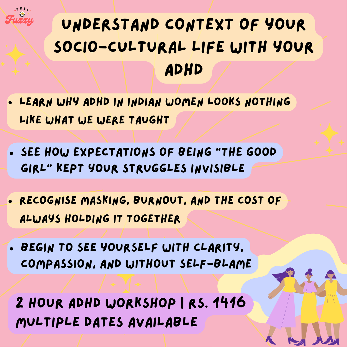 The Unseen: An ADHD Workshop for Indian Women