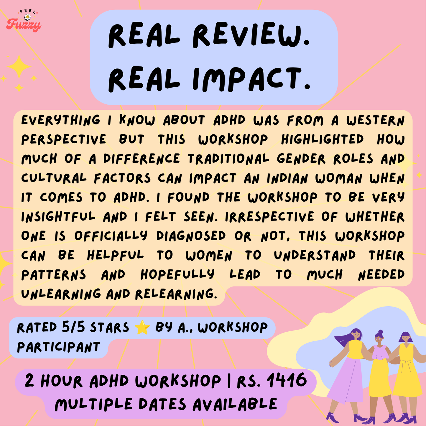 The Unseen: An ADHD Workshop for Indian Women